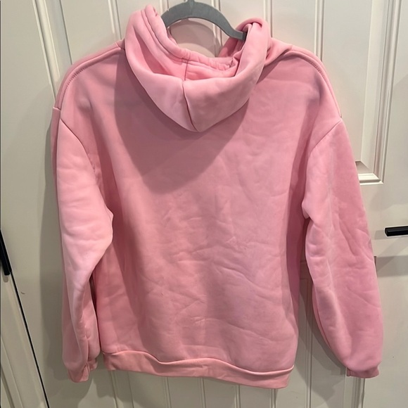 Shein Large Soft Pink Fleece Hoodie - Picture 5 of 7
